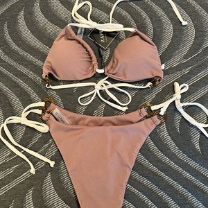 Zaful Bikini brown